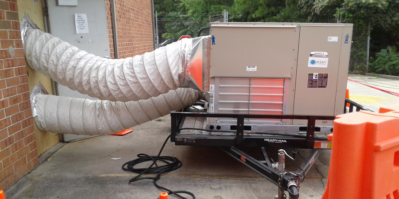 Construction Site Hvac Rental